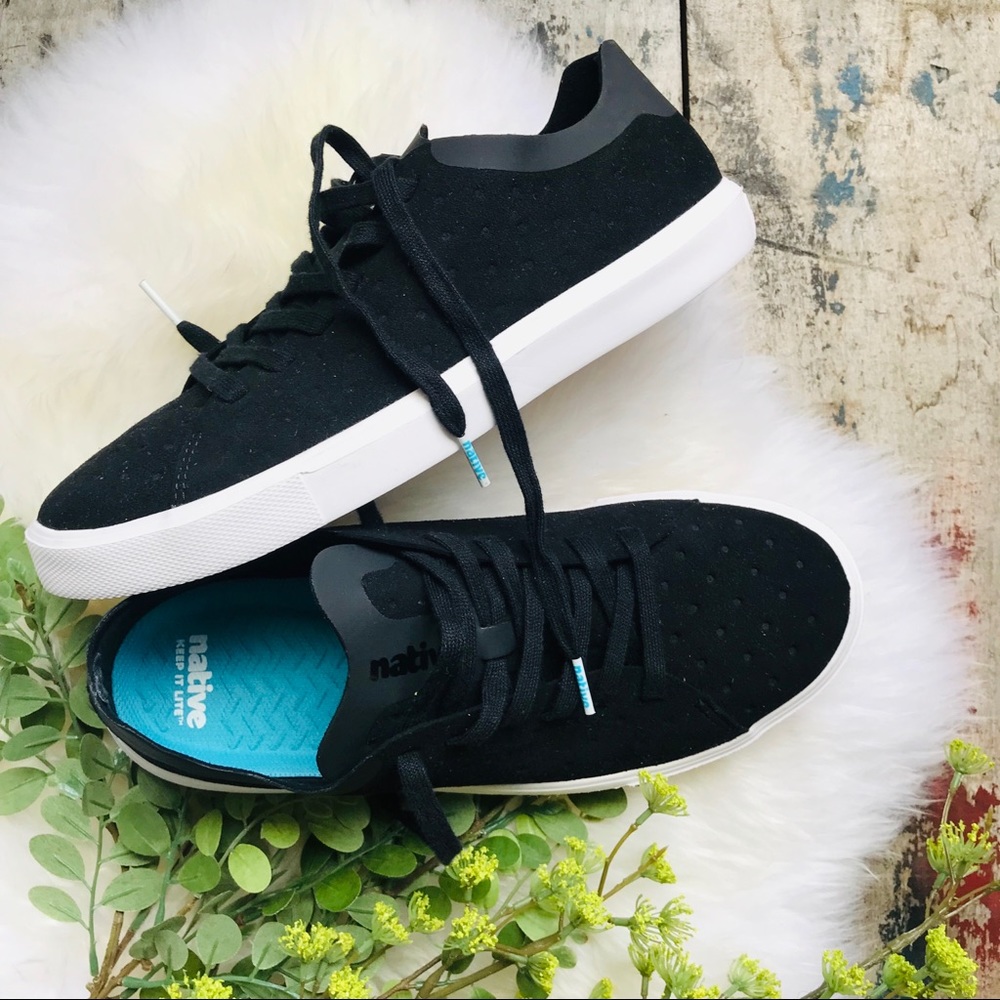 ✅SALE✅Native black Sneakers Sz 8 men’s 9 women’s